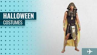 Dreamgirl Men Halloween Costumes 2018 Dreamgirl Mens King of Egypt King TUT Costume BlackGold