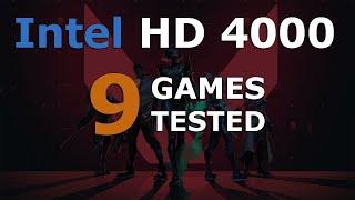 Intel HD 4000 in 2022 - 9 Games Tested
