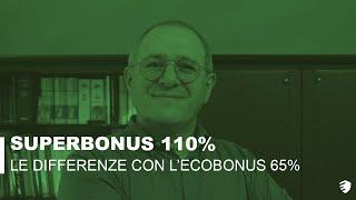 Quali sono le differenze tra Ecobonus 65% e Superbonus 110%?