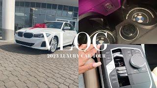 VLOG  MY FIRST LUXURY CAR TOUR  2023 BMW 330I  AMAZON MUST HAVES