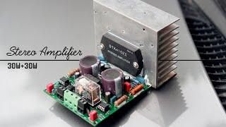 HiFi Stereo Audio Amplifier STK 41x2-2