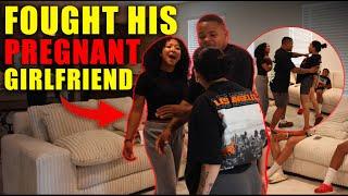 PRETENDING TO FIGHT BROTHERS PREGNANT GIRLFRIEND *INSANE*