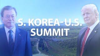 FULL COVERAGE S. Korea-U.S Summit Highlight Moon Trump Sit Down For Expanded Summit