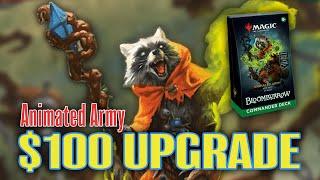 Animated Army Upgrade - Improving the Precon Commander Deck with $100