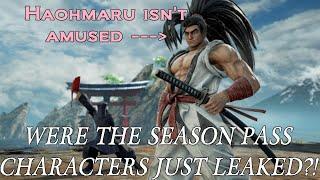 Soulcalibur VI Were the final Season 2 Characters just leaked? Please read Description