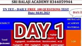 DAY 1-TET PAPER 2 DAILY 100 FREE QUESTIONS