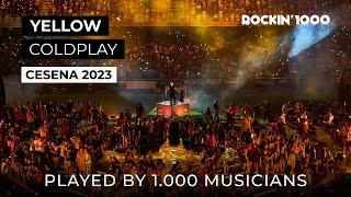 Yellow - Coldplay played by 1000 Musicians  Rockin’1000