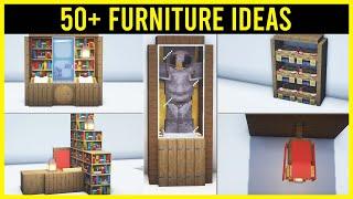 ️ Minecraft 50+ Furniture Ideas You Need to Know