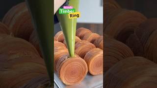 ทิมเบอร์ริง Timber Ring กรอบนอก ด้านในใส่ฉ่ำๆ #timberring #croissant #ทิมเบอร์ริง #ครัวซองต์