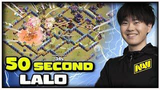 NAVI GAKU with 50second LALO  NAVI QueeN Walkers vs MINI BROTHERS  Clash of Clans