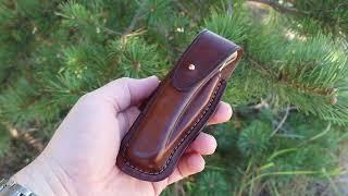 Чехол для ножа BUCK 110leather sheath for buck 110