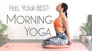 5 Minute Morning Yoga Full Body Stretch to Feel AMAZING