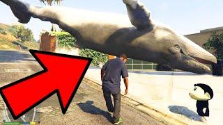 GTA 5 SHINCHAN FINDS THE SEA MONSTER WITH FRANKLIN