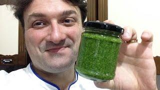 Pesto a la Genovesa receta italiana original