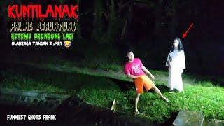 PRANK KUNTILANAK Paling Beruntung  Ketemu Brondong Lagi C*L1 Paling Lucu funniest ghost Prank