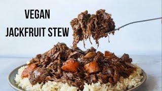 Jackfruit Stew Quick & Easy Vegan Caribbean Meal  Vegan Comfort Food