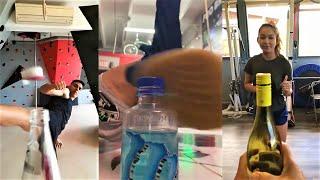 Bottle cap challenge ft Ninja laura woods and more