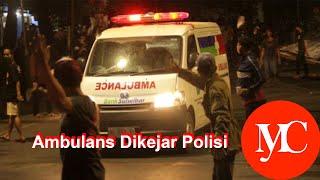 Kronologi Ambulans Dikejar Polisi Saat Demo Omnibus Law