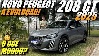 NOVO PEUGEOT 208 GT 2025 CHEGOU O que mudou? E os Preços?