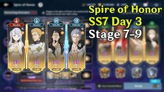 Spire of Honor SS7 Day 3 Stage 7-9 - Julius  Noelle ss2  Lotus  Mars clear  BCM Global