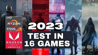 Ryzen 7 5700G + Vega 8 16 Games Tested in 2024  JOHN TECH