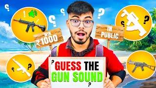 Guess The Gun Sound Win ₹1000 in Public