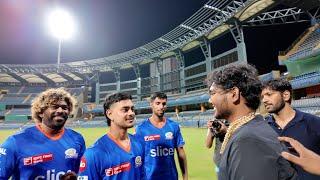 Meeting Mumbai Indian Team  Vinayak Mali Vlogs