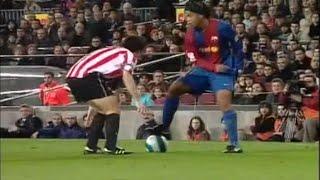 Ronaldinho vs Athletic Bilbao 20062007 ● Magical Performance