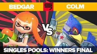 Bedgar vs Colm - Ultimate Singles Pools R1 Winners Finals - Genesis 7  Inkling vs Falco