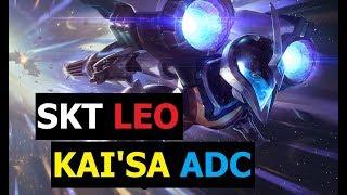 SKT T1 Leo Play KaiSa ADC Patch 9.8 S9 Ranked Korean Pro Replays