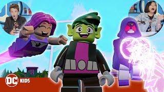 Teen Titans Go LEGO Dimensions Lets Play - Sneak Peek  DC KIDS SHOW