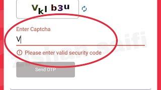 UIDAI Aadhaar Fix Please enter Vaild security code Problem Solve in Enter CAPTCHA Issue