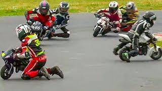 Moto GP for Kids from Age of 6 2017 British Minibikes Championship Rd 5 Minimoto Pro