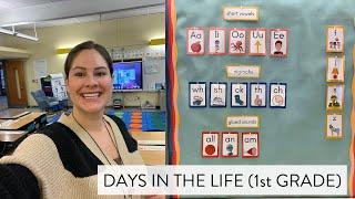 Days in the Life of a First Grade Teacher  Personal Narratives Teen Numbers & Phonemic Awareness