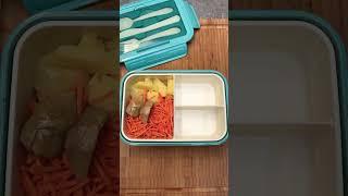 Lunch box #shorts #shortvideo #lunchbox #lunchboxrecipe #lunch #lunchtime #vegetables #food #healthy