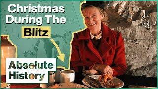 Britains Underground Christmas During The Blitz  Wartime Farm Christmas  Absolute History