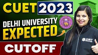 Delhi University Cutoff 2023  CUET 2023 DU Cutoff  CUET UG 2023