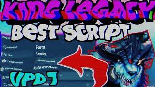 KING LEGACY UPDATE 7 BEST SCRIPT  PASTEBIN ROBLOX *GUI* HACK  AUTO FARM & DUPE  NO KEY