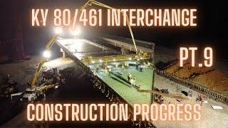 Ky. 80461 Cloverleaf Interchange Construction Progress Part 9