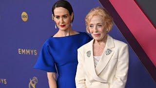 Seit 2015 ein Paar Emmys Seltener Paarauftritt von Sarah Paulson und Holland Taylor