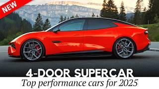 Newest Supercars with 4-Doors Practicality & Nearly Limitless Horsepower Specs and Interiors