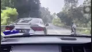 #illegal  Malaysia version “Fast & Furious” illegal street racing Genting Highland downhill 