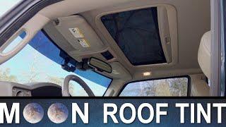 How to Easily Tint Any Moon Roof  Jeep Commander Tutorial