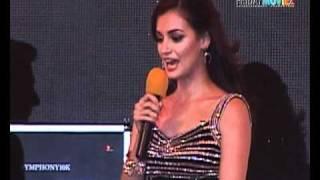 Sizzling Dia Mirza performs at a health product launch