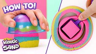NEW Ultimate Sandisfying Set How To  Kinetic Sand  Toys for Kids