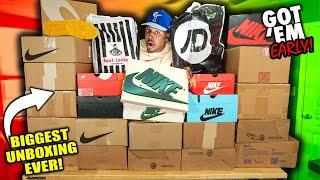 THESE JORDANS DONT DROP TIL 2024 FIRST LOOK SHOCK DROP W & EARLY HEAT Christmas Sneaker Haul