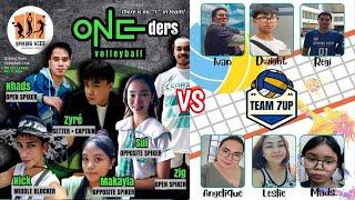 ONEders VS TEAM 7UP   ONE DAY LEAGUE  Spiking Aces Volleyball Camp