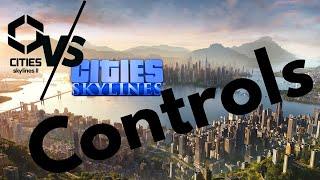 Controls in Cities Skylines 2 Vs. Cities Skylines 1