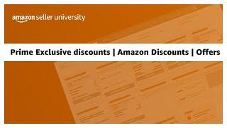 Prime Exclusive discounts  Amazon Discounts  Offers