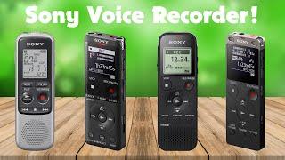 Best Sony Voice Recorder 2023 Don’t Buy One Before Watching This